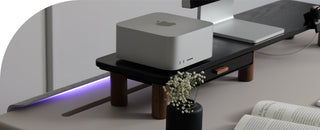 Weekly productivity reset with smart desk setup