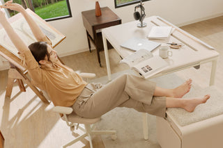 procrastination at high end desk