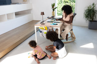 Work from home in style with Tenon sit-stand luxury desk and create an environment to work flow home.