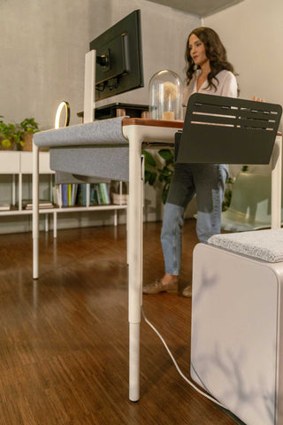 staning desk height ergonomics