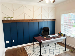 solid wood desk studio set