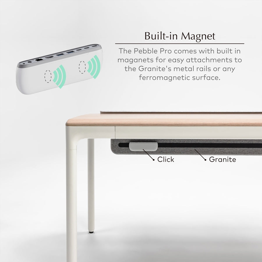 Pebble Pro - Portable Laptop Docking Station - beflo