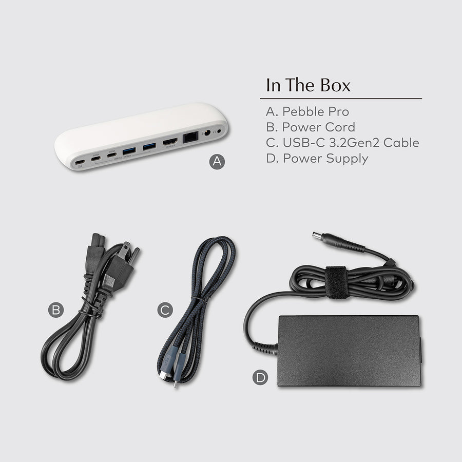 Pebble Pro - Portable Laptop Docking Station - beflo