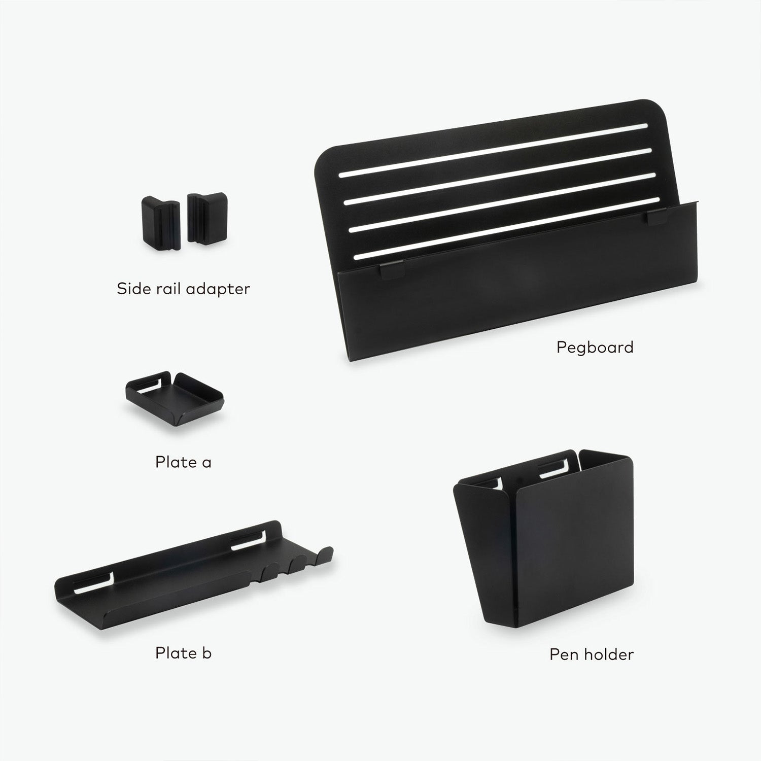 Valley Pegboard Hanging Desk Shelf for Easy Desk Storage Beflo