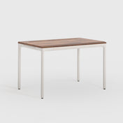 Walnut w/ White Legs