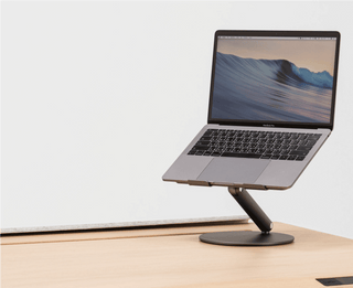 Laptop Stand on Tenon Desk