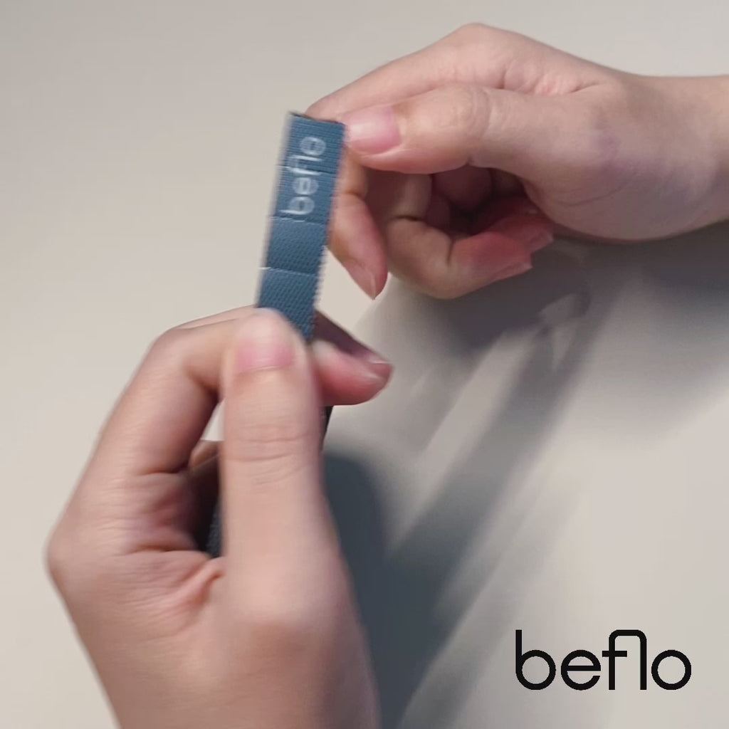 Vine Velcro Straps | Beflo Work Desk Accessories | Black